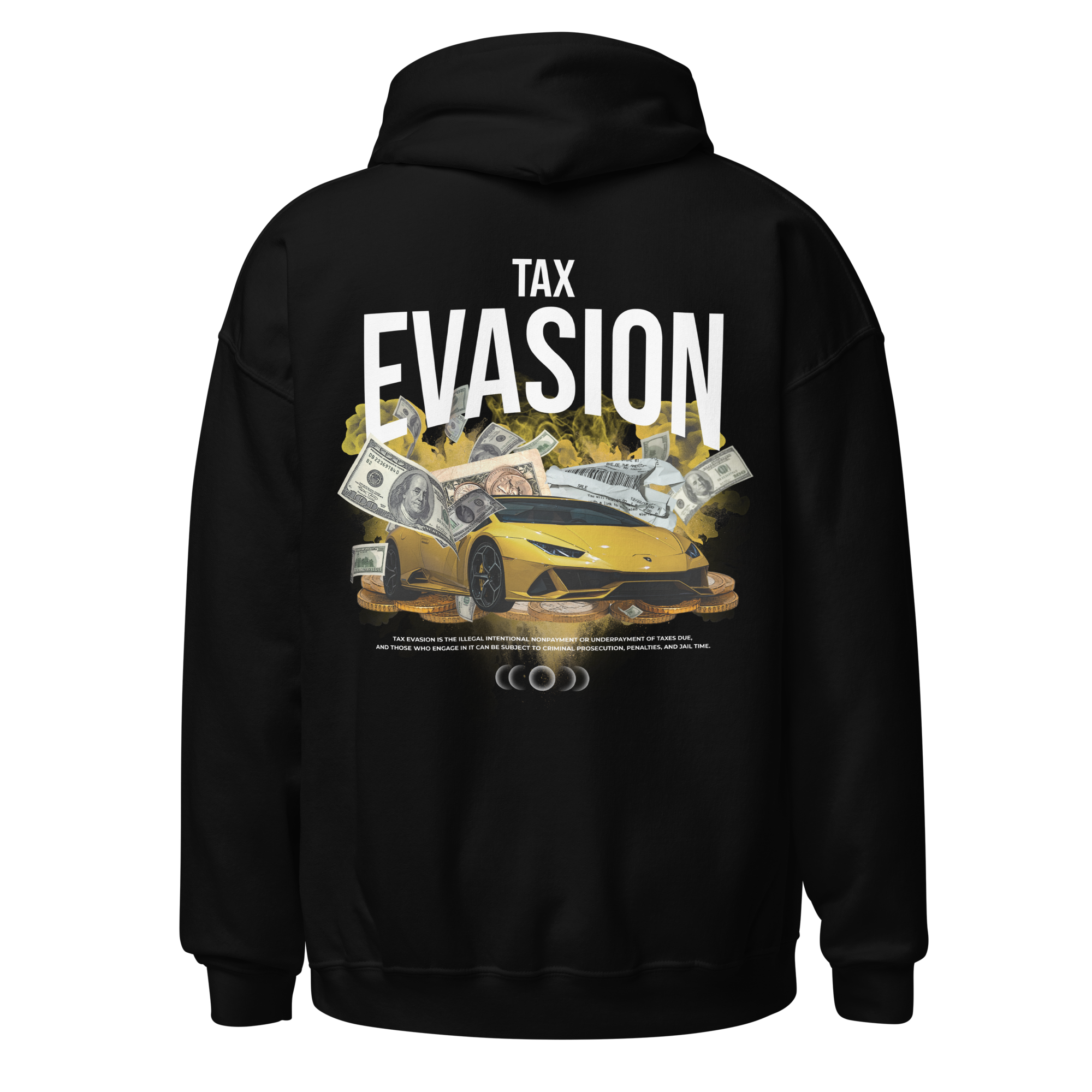 Tax Evasion Hoodie Tuff Collective