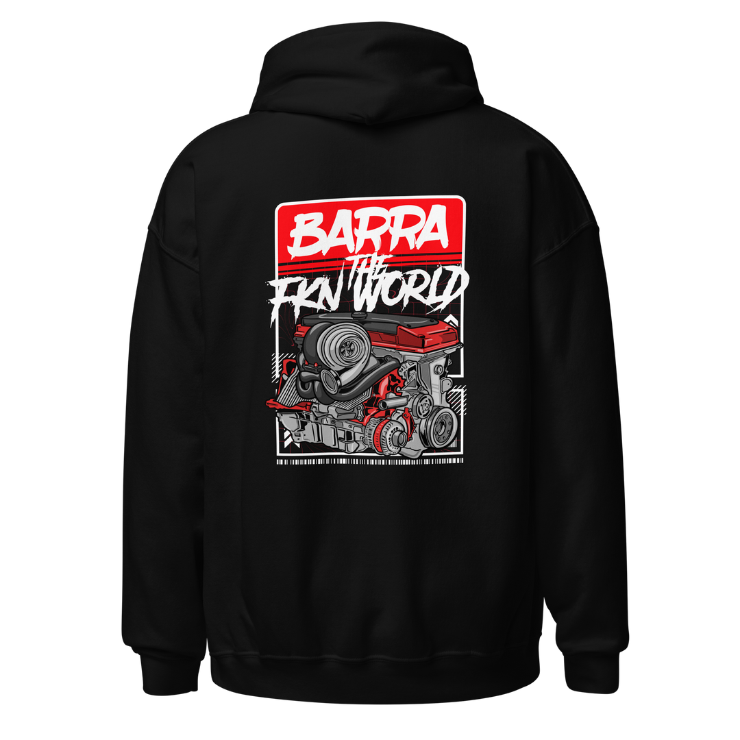 BARRA THE FKN WORLD GRAPHIC HOODIE