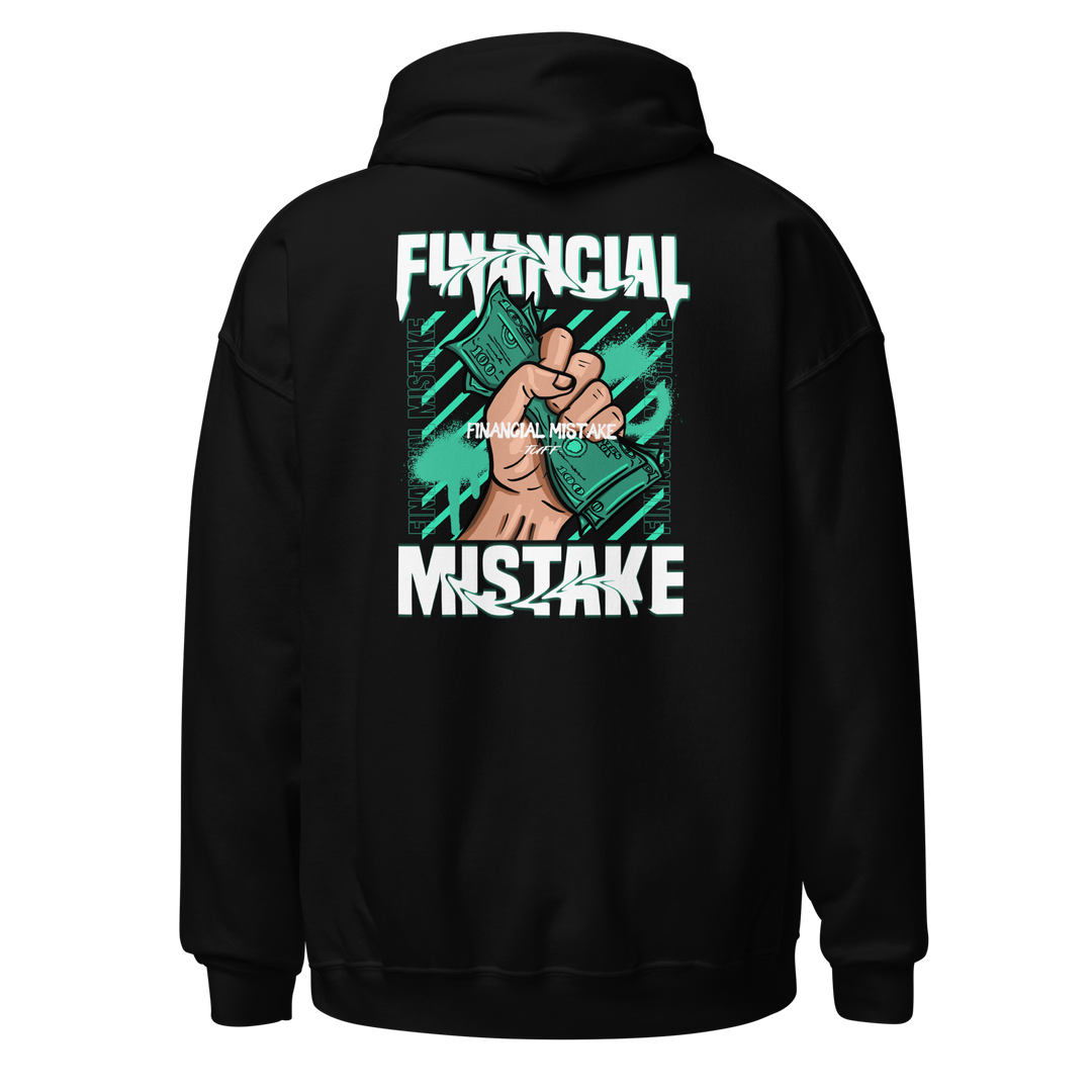 FINANCIAL MISTAKE GRAPHIC HOODIE