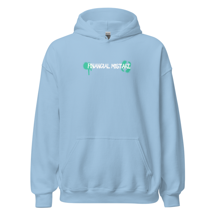 FINANCIAL MISTAKE GRAPHIC HOODIE